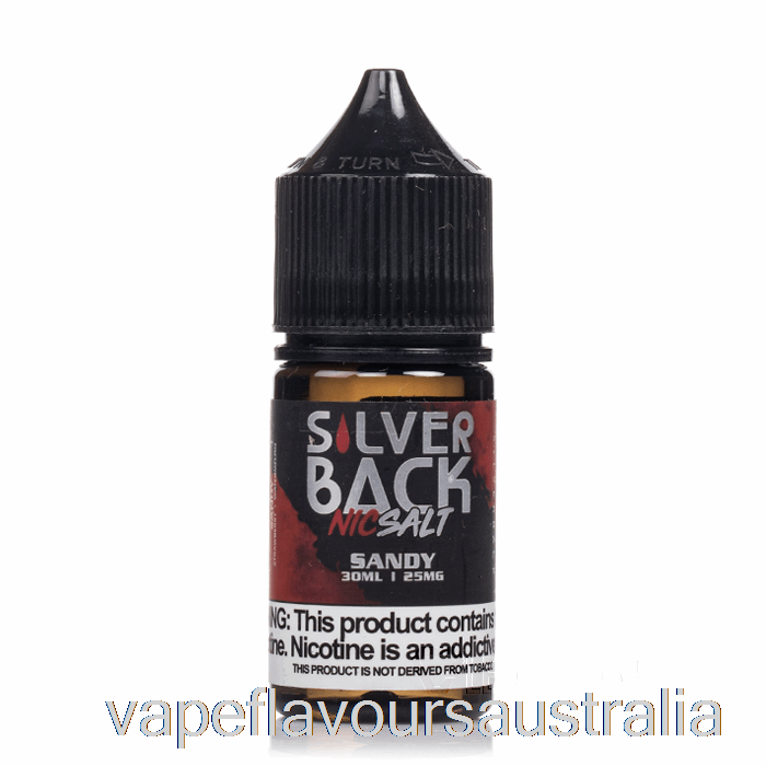 Vape Nicotine Australia Sandy - Silverback Juice Co. Salts - 30mL 25mg